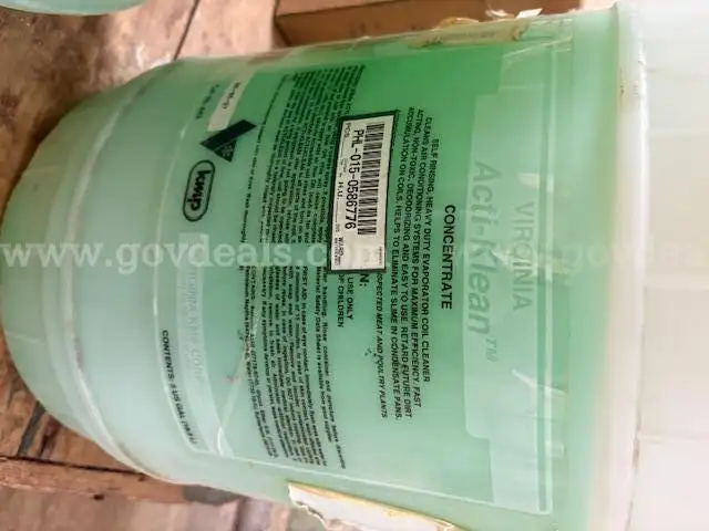 Coil cleaner and floor stain