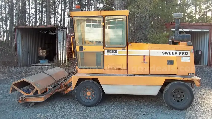 Rosco Self Propelled Street Broom