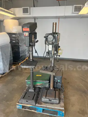 Lot of Two Drill Presses