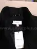 Reiss Womens Wool-blend Wrapover Mid-length Coat ; Colour Black size 6