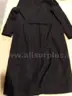Reiss Womens Wool-blend Wrapover Mid-length Coat ; Colour Black size 6