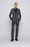 BOSS Men's Slim Fit Suit Grey XL