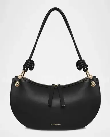 Strathberry Halo Leather Shoulder Bag