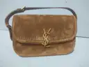 Niki Suede Crossbody Bag Saint Laurent