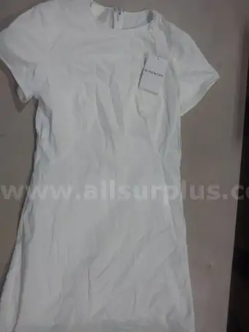 GIVENCHY Voyou Belted Poplin Dress Size 40