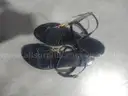 Cassandra Leather YSL Slingback Sandals