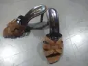 Tribute Suede Stiletto Slide Mules 36 1/2