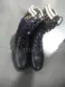 Leather Combat Boot with FF Cuff FENDI Size 39