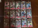HUGE lot of Baseball/Football Trading cards Approx 3000 cards NEW PACKS