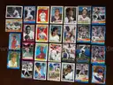 HUGE lot of Baseball and Football Trading cards Approx 4900+ cards from 1960's to 2000 and + More!