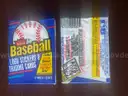 HUGE lot of Baseball and Football Trading cards Approx 4900+ cards from 1960's to 2000 and + More!