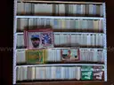 HUGE lot of Baseball and Football Trading cards Approx 5000 + cards from 1950's to 2000 and + More!  Shipping Available