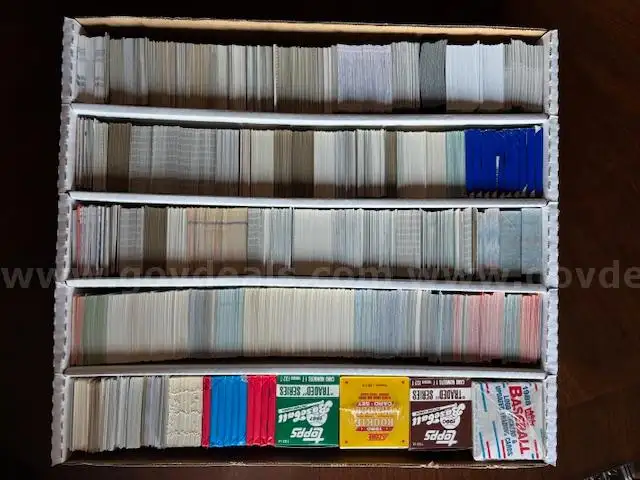 Sports Trading Card Collection – Approx. 4,500 Cards (Baseball & Football) | Vintage to Modern | Sealed Packs  WILL SHIP
