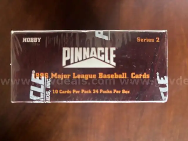 1996 Pinnacle Major League Baseball – Series 2 | Sealed Wax Box (24 Packs) | Shipping Available