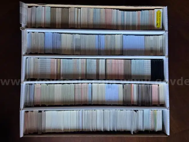 Sports Trading Card Collection – Approx. 4,940+ Cards (Baseball & Football) | 1960s–Modern Era | Vintage Included + Seal