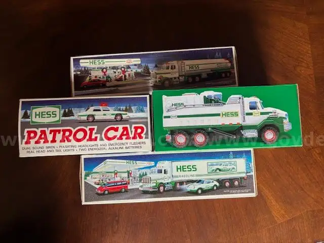 Hess Toy Truck Lot – 1990, 1992, 1993 & 2011 Models | In Original Boxes | Shipping Available