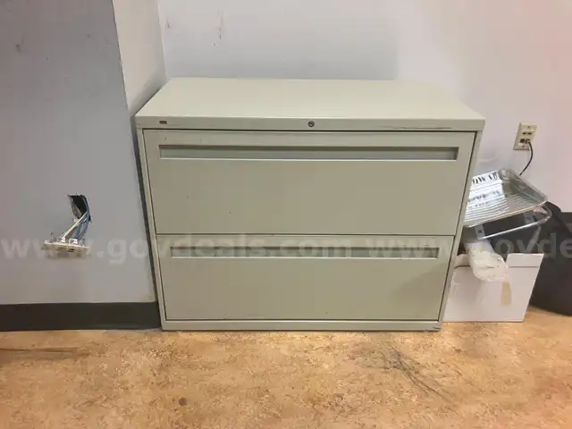 2-drawer metal filing cabinet for sale