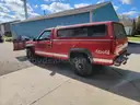 1996 Chevrolet C/K 3500 Pickup Truck w/ Plow &#x26; Cap