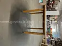 Wooden Library Table and Four Chairs