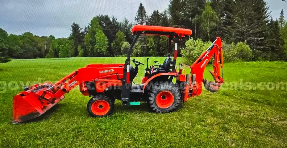 Kubota backhoe