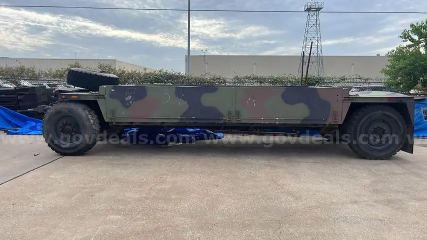 2009 Hemat M989A1 10 Ton Military Trailer