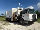 2015 Autocar ACX Xpeditor New Way 33 Cu Yard Side Load Garbage Truck