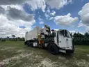 2015 Autocar ACX Xpeditor New Way 33 Cu Yard Side Load Garbage Truck