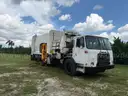 2015 Autocar ACX Xpeditor New Way 33 Cu Yard Side Load Garbage Truck