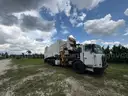2015 Autocar ACX Xpeditor New Way 33 Cu Yard Side Load Garbage Truck