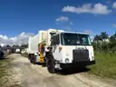 2015 Autocar ACX Xpeditor New Way 33 Cu Yard Side Load Garbage Truck