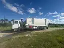 2015 Autocar ACX Xpeditor New Way 33 Cu Yard Side Load Garbage Truck