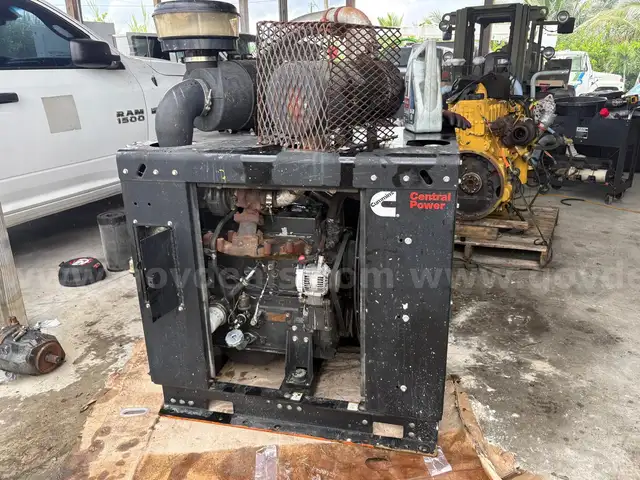 2014 Cummins QSB3.3 B3 62HP Diesel engine with hydraulic pump
