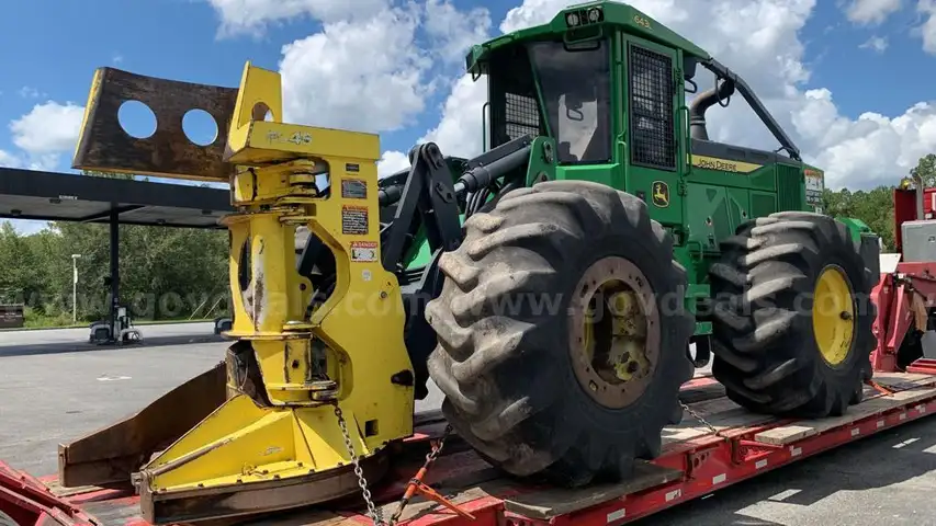 2018 John Deere 643L Feller Buncher