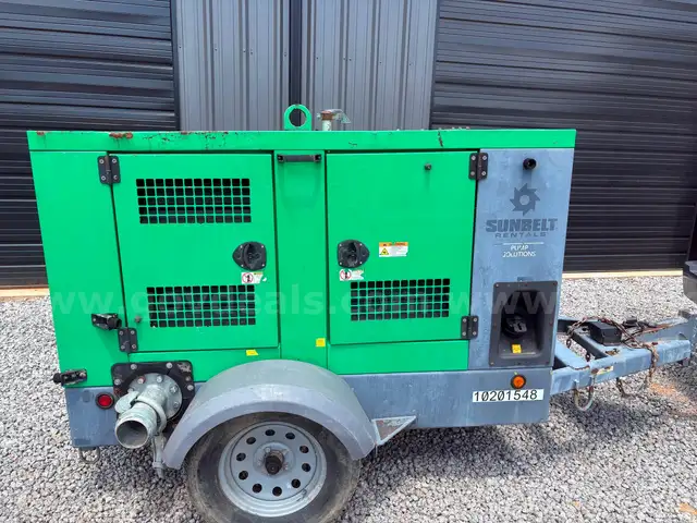 2019 Atlas Copco 4 Inch Trailer-Mounted Water Pump