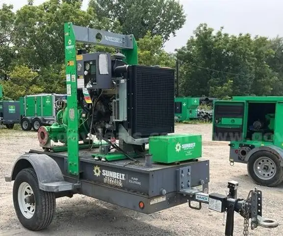 Atlas Copco Trailer-Mounted Water Pump