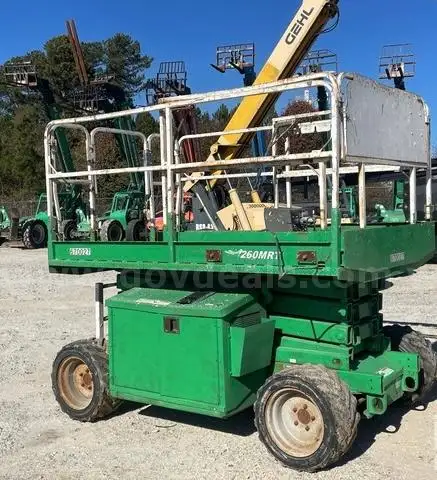 JLG 260MRT Diesel 4x4 Scissor Lift