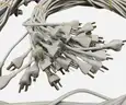 Lot of 35 Used Apple iMac Power Cord Cables (A7 / 10A) - White - Genuine - WILL SHIP