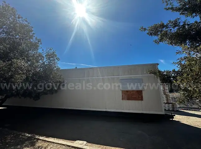 Double Wide Trailer on Wheels