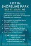 0.11 Acre Lot on Canal Connecting Jourdan River &#x2013; Trout St, Bay St. Louis/Waveland, MS