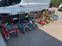 Ferno / Stryker Ambulance Track Stair Chairs
