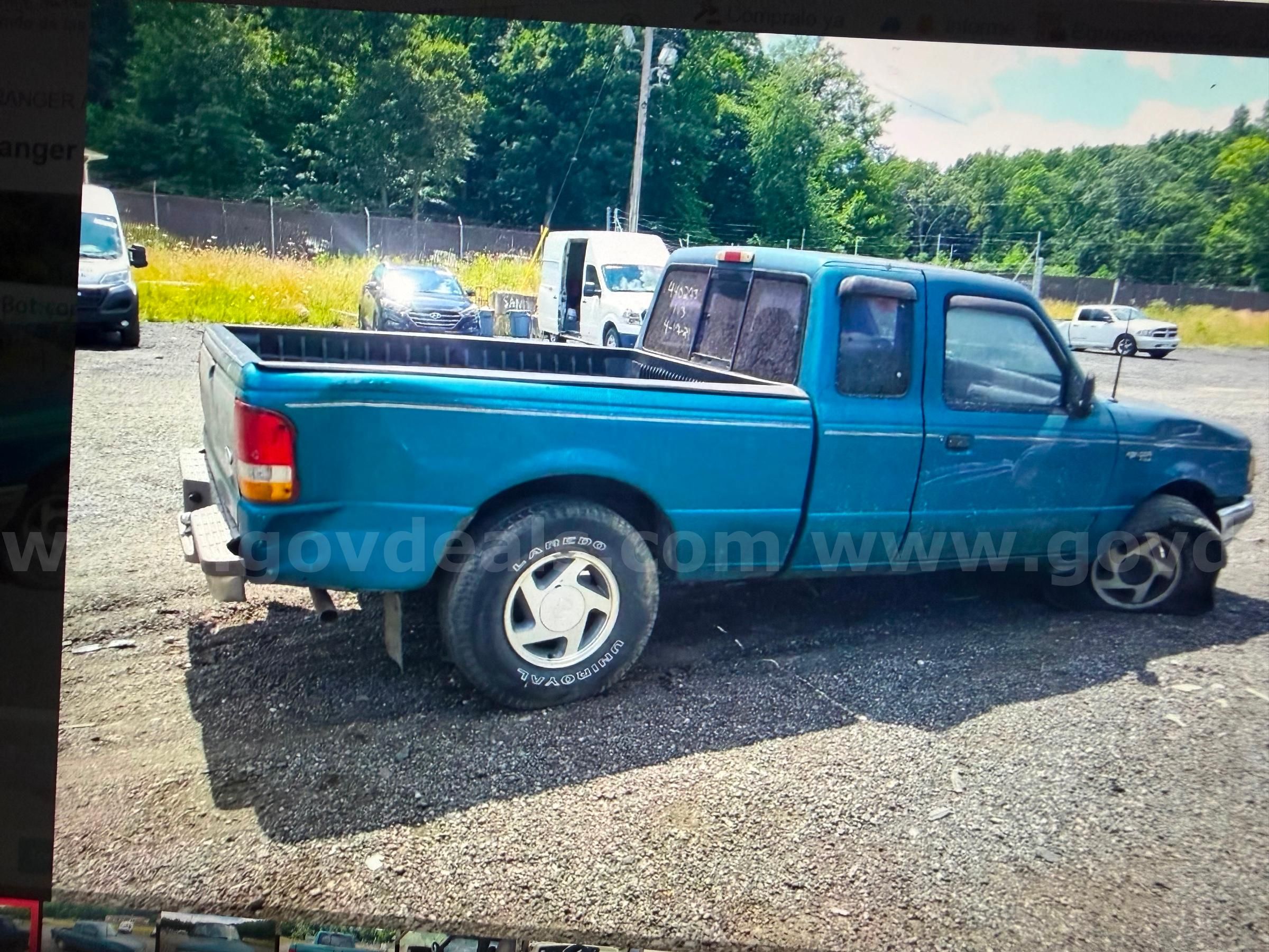 1994 Ford RANGER For Sale (85089587) from AllSurplus – A Liquidity ...