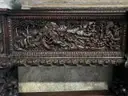 Console with Ornately Carved Figures