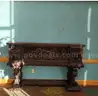 Console with Ornately Carved Figures