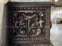 Console with Ornately Carved Figures