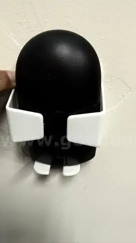 Lot of 100-Monitor Mount Mouse Holder, Light Gray Color