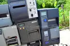 Lot (53) Industrial Label Printers - Mostly Zebra, some Intermec, and a few Datamax
