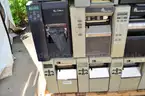 Lot (53) Industrial Label Printers - Mostly Zebra, some Intermec, and a few Datamax