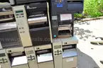 Lot (53) Industrial Label Printers - Mostly Zebra, some Intermec, and a few Datamax