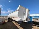 1998 Allco T/A Frameless Round Bottom End Dump Trailer