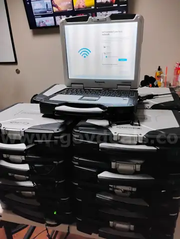 Lot of 20 Panasonic Toughbook CF-31 CORE I5-7th gen 16GB RAM 256SD